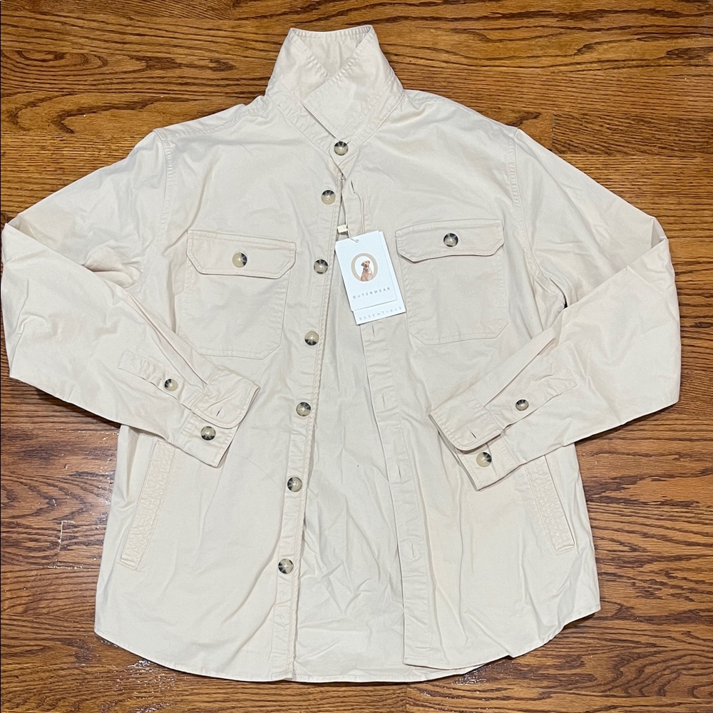 Denim & Flower Cream Men's Shirt